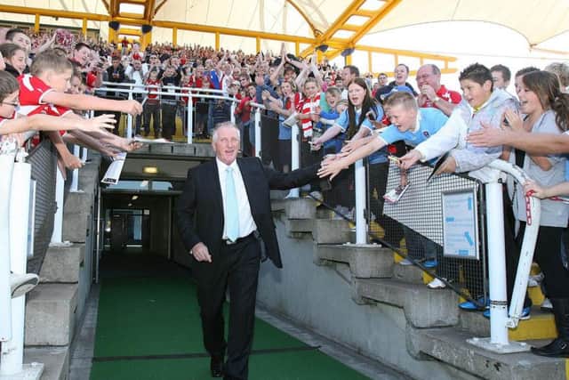 Ronnie Moore gets a hero's welcome on his return to manage Rotherham for a second spell