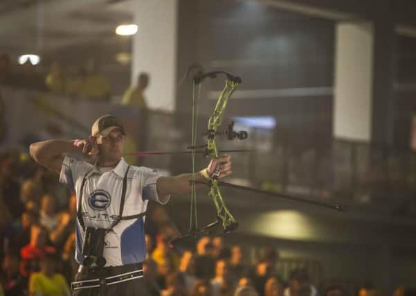 Action from the 2014 EU Archery Festival, an event which pioneered use of Sport:80s technology, in turn becoming the first ever digitally automated archery event of its kind.
