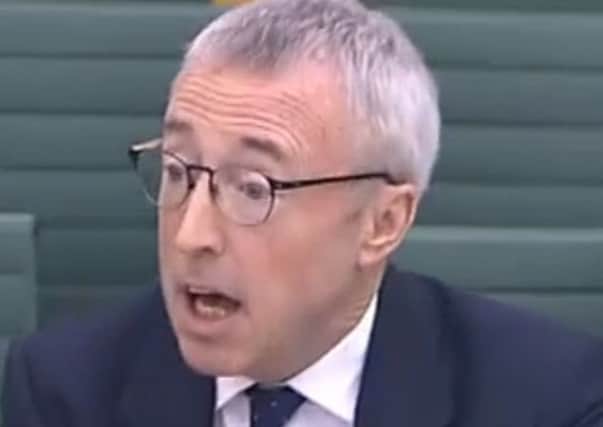 Martin Donnelly speaking to the BIS committee