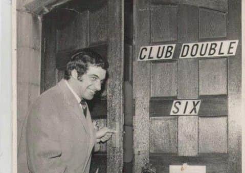 Frankie Vaughan officially opening Double 6 in Woodseats