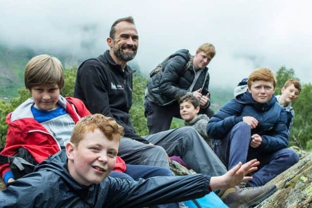 Club Double 6 in Woodseats out walking in the community. Mark Crawshaw Photography