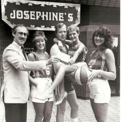 osephine's nightclub even had its own netball team - the
Josephines AllStars! from  'Dirty Stop Out's Guide to 1980s Sheffield'