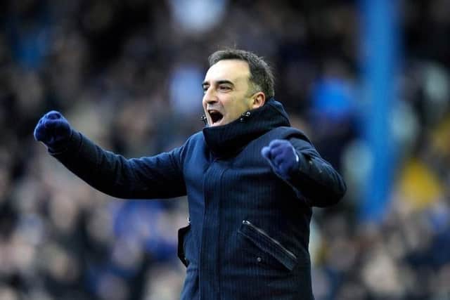 Sheffield Wednesday boss Carlos Carvalhal during his side's 4-0 win over Brentford