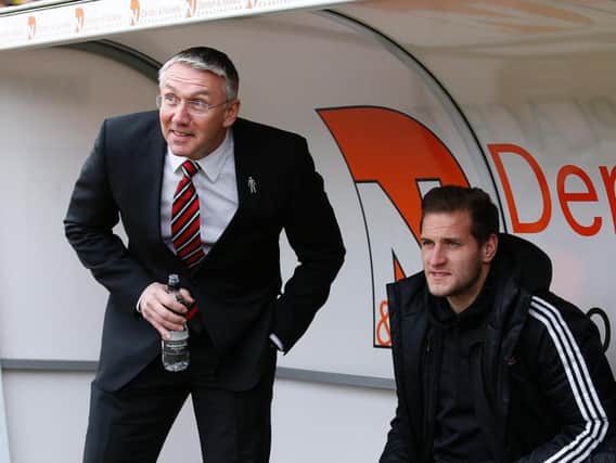Billy Sharp (right) sat out Sheffield United's trip to Doncaster Rovers with a foot injury