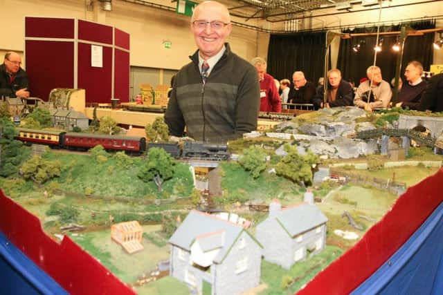 NDFP Festival of British Railway Modelling at Doncaster Racecourse. Brian Bartholomew