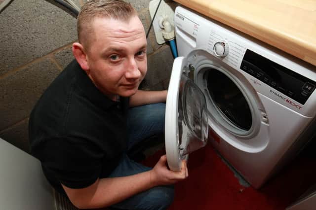 Alan Hazel from Maltby called customer services about his washing machine and was swore at by the telephone operator. Photo: Chris Etchells.