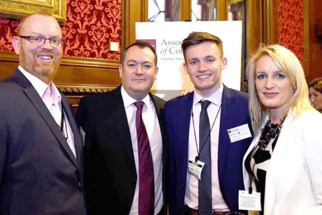 Bradley Carr of Swinton at Houses of Parliament