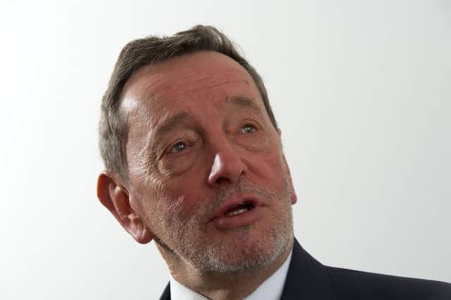 Lord Blunkett.

Picture by Dean Atkins