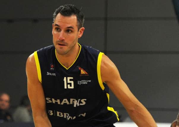 Sheffield Sharks' Mike Tuck. Picture: Andrew Roe