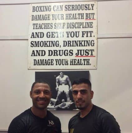 Nav Mansouri and Kell Brook
