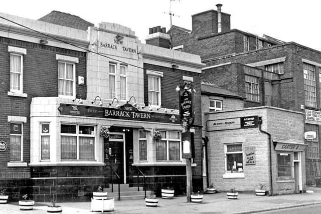 The New Barrack Tavern in Hillsborough, Sheffield, which was reopened and renamed shortly after the original pub closed