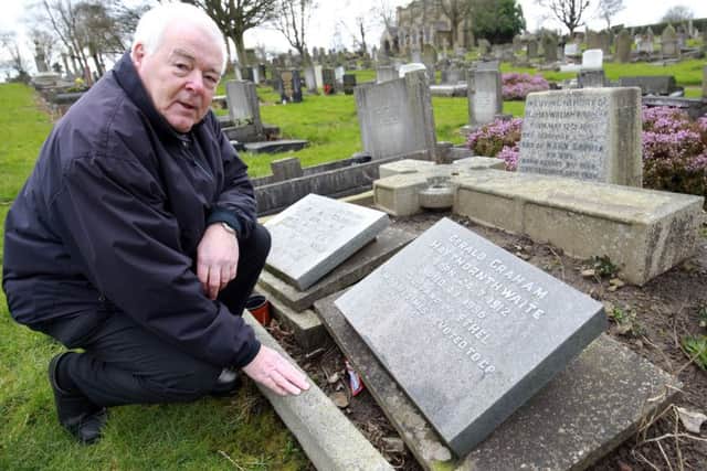 David France has hit out at the 'neglected' state of Sir Stuart Goodwin and Lt Col Gerald Haythornthwaite's graves at Crookes Cemetery. Both were famous Sheffield philanthropists.
