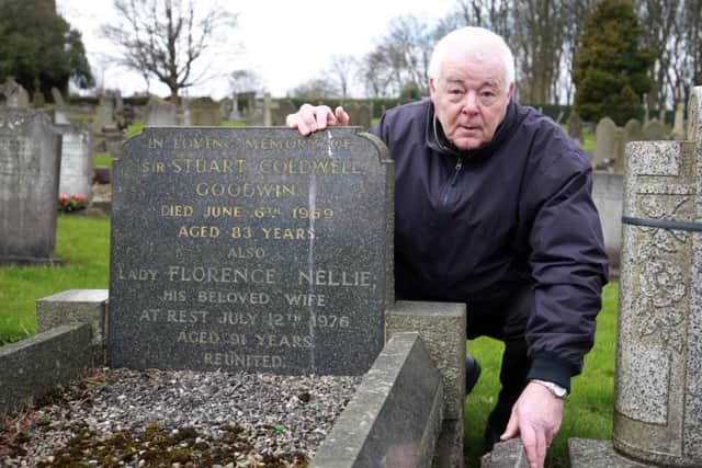 David France has hit out at the 'neglected' state of Sir Stuart Goodwin and Lt Col Gerald Haythornthwaite's graves at Crookes Cemetery