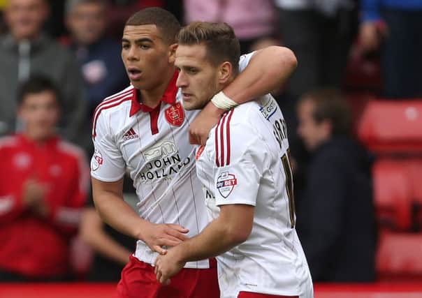 Billy Sharp and Che Adams could be asked to continue their partnership in Sheffield United's attack 
Â©2015 Sport Image all rights reserved