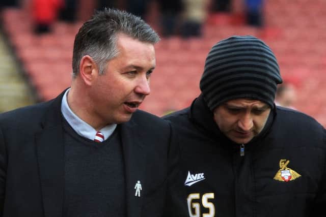 Darren Ferguson and Gavin Strachan