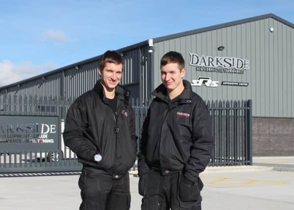 Ryan and Scott, left, Parkin of Darkside Developments.