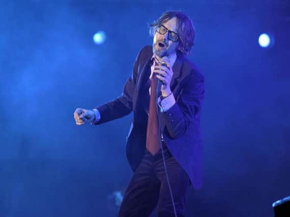Jarvis Cocker on stage - in 2012 (AP Photo/Chris Pizzello)