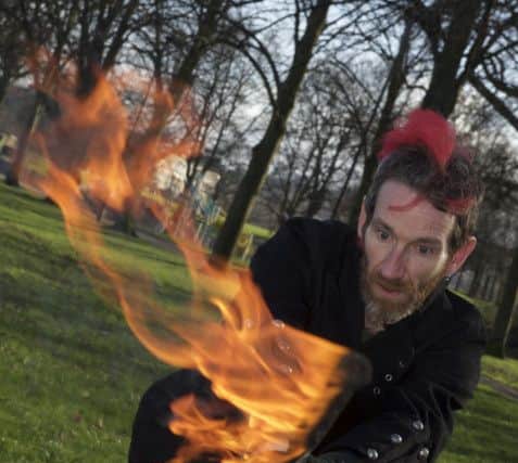 HillsFest gets a kickstart in Hillsborough Park
Captain Jackdaw will lend his fire breathing skills to the festival
Picture by Dean Atkins