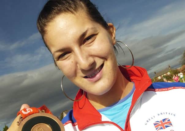 Sarah Stevenson, pictured with her Olympic bronze medal.