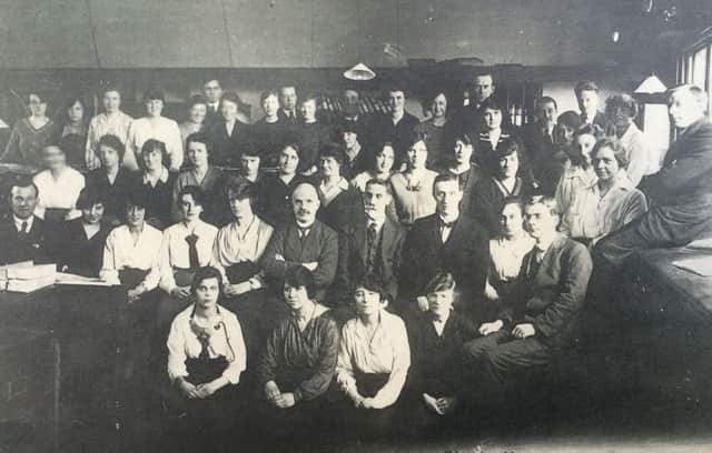 A group of employees of Sheffield's old post office