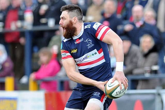 Declan Cusack celebrated his new deal with some accurate kicking for Knights. Picture Scott Merrylees