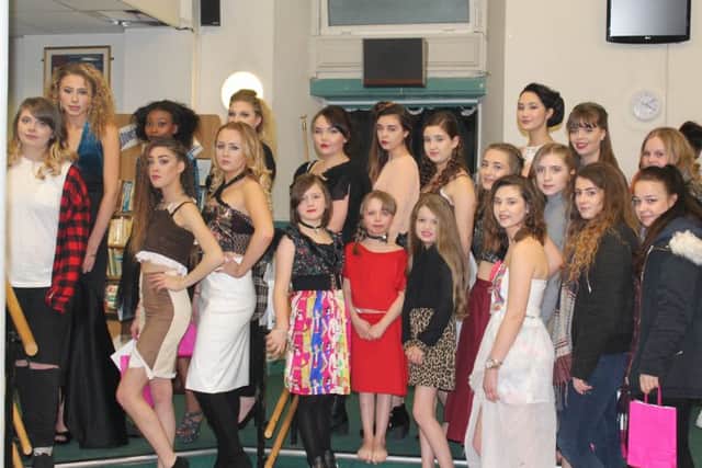 Mexborough fashion students in London