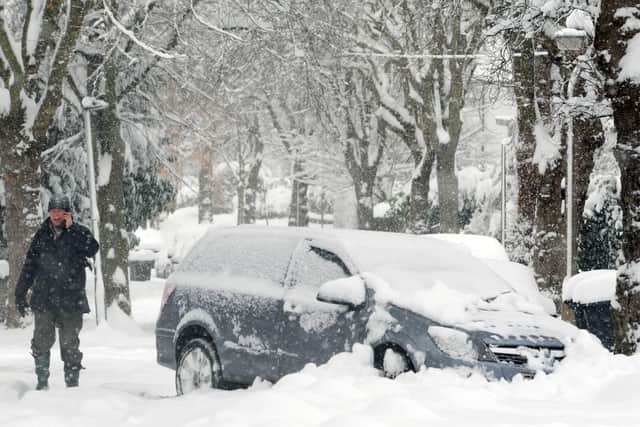The Met Office have issued a weather warning for snow and ice