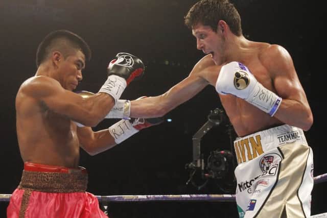 Gavin McDonnell goes on the attack against Jorge Sanchez