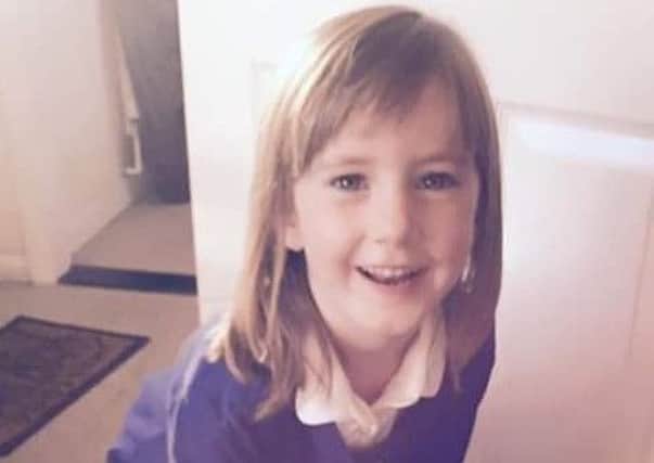 Gracie Foster, aged 4, who died from meningitis