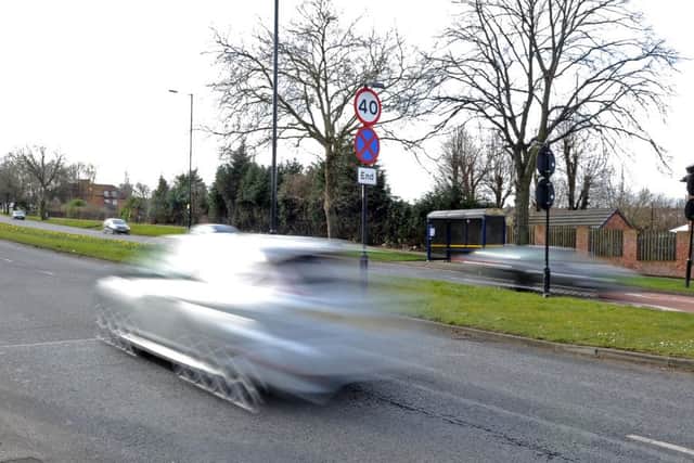 A driver was caught doing 103 mph in a 40 mph zone on Prince of Wales Road near the junction with Mather Road. Picture: Andrew Roe