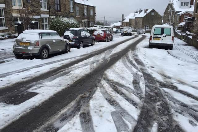 Snow on Slinn Street, Crookes