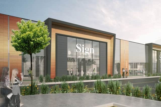 Plans to transform the former Norton College site into a Â£25 million retail park have been unveiled by developers.