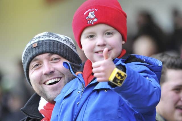 Smiling fans as Barnsley keep up their great run