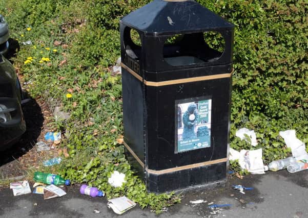 Litterbugs have been fined