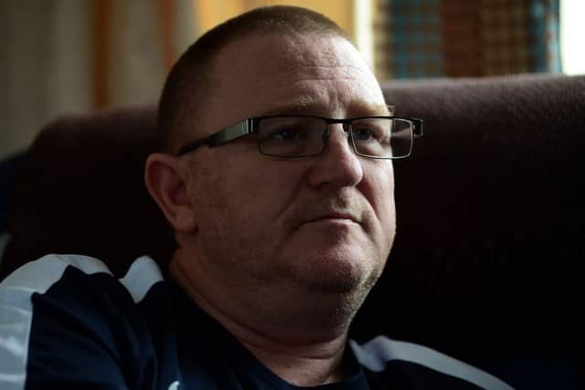 2 March 2016.....Rodger Needham, a Gulf War ,from Hatfield in Doncaster who has suffered from Gulf War Syndrome. Picture Scott Merrylees