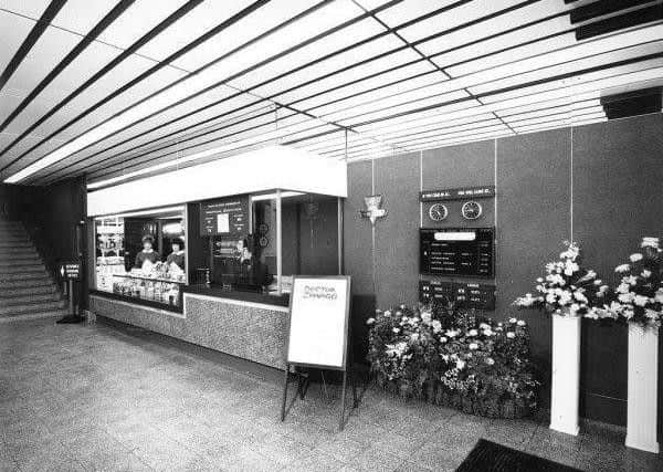 The foyer of the ABC Cinema in Cleveland Street in the 1970s,
