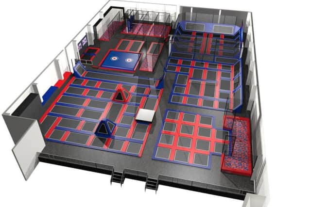 An artist's impression of Doncaster's new Go Bounce centre.