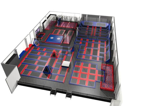 An artist's impression of Doncaster's new Go Bounce centre.