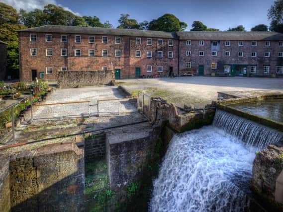 Water power wa skey to the success of the early Peak District industry at Cromford Mill