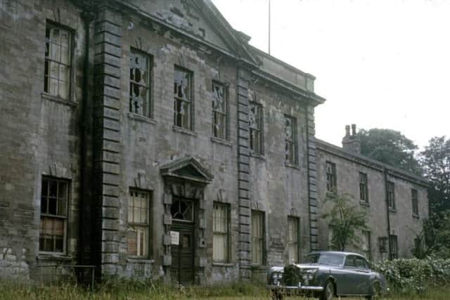 Crookhill Hall, Edlington in July 1966