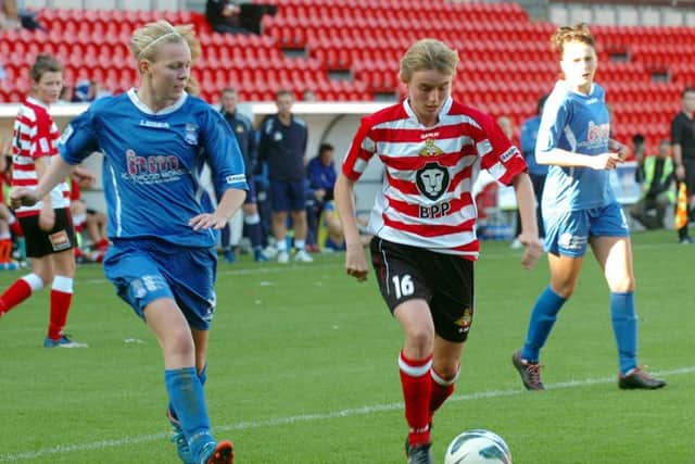 Doncaster Belles v Birmingham. Sub Ashleigh Mills. Picture: Malcolm Billingham