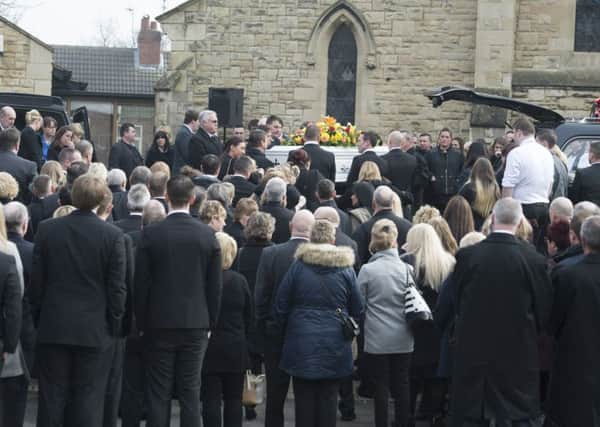 The funeral of Mandy Deere takes place at St PeterÃ¢Â¬"s Church Askern. Picture: Sarah Washbourn