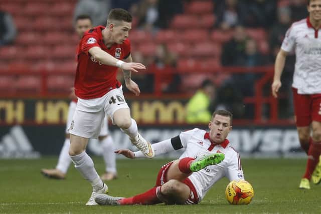 Ryan Kent in action against Sheffield United for Coventry earlier this season