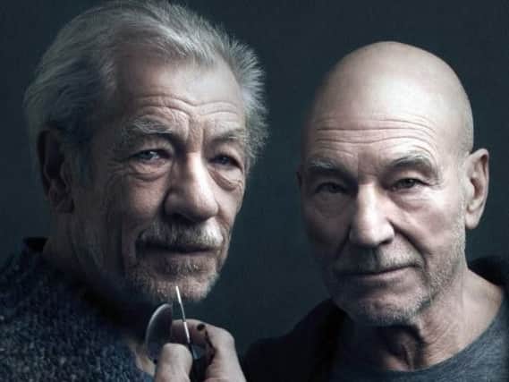 Ian McKellen and Patrick Stewart, who are co-starring on the Sheffield Lyceum stage in August