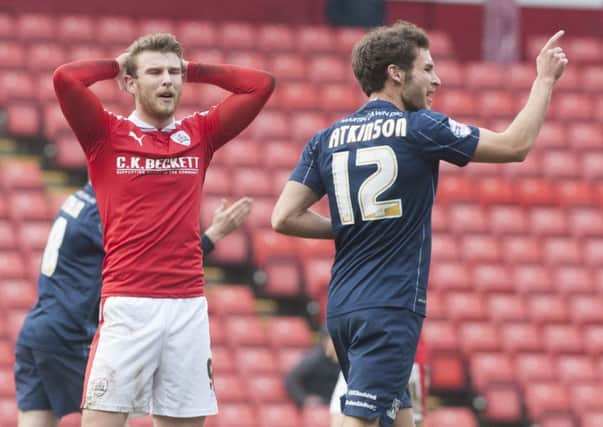 Barnsley v Southend United
SkyBet League One
Sam Winnall rues a missed opportunity
Picture Dean Atkins
