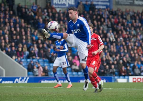 Chesterfield vs Walsall - Lee Novak - Pic By James Williamson