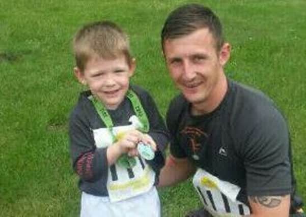 Nathan Cox, a local man from Barnsley, is raising money for a national children's military child.