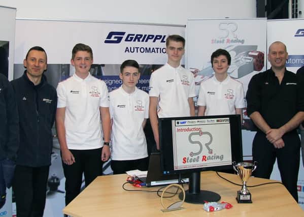 Bradfield School F1 challenge team