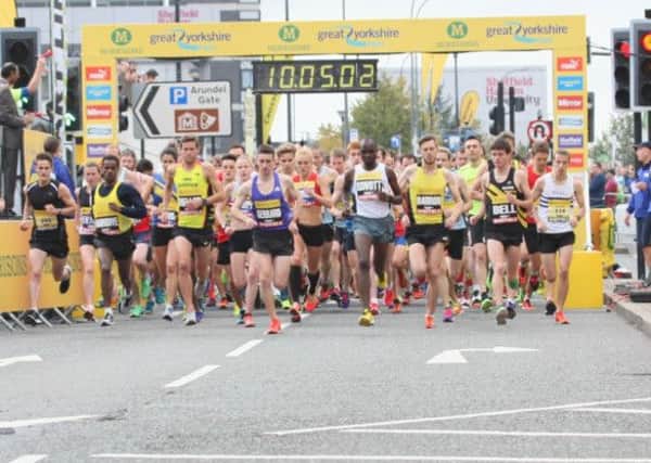 The Great Yorkshire Run 2015 gets under way