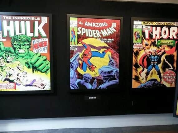 Marvel artwork signed superheroes creator Stan Lee to sell at Sheffield's Meadowhall